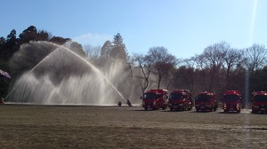 日の出町消防団出初式