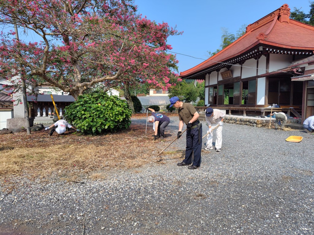 Ｒ６・９・８祥雲寺清掃１